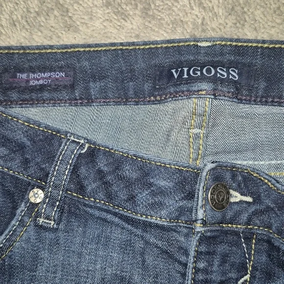 Vigoss Distressed Blue Jeans - Picture 6 of 16